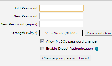 hostgator reset cpanel password